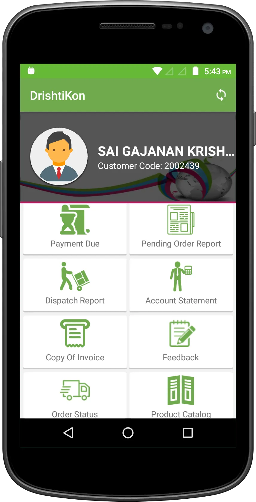 Godrej DrishtiKon | Indus Appstore | Screenshot