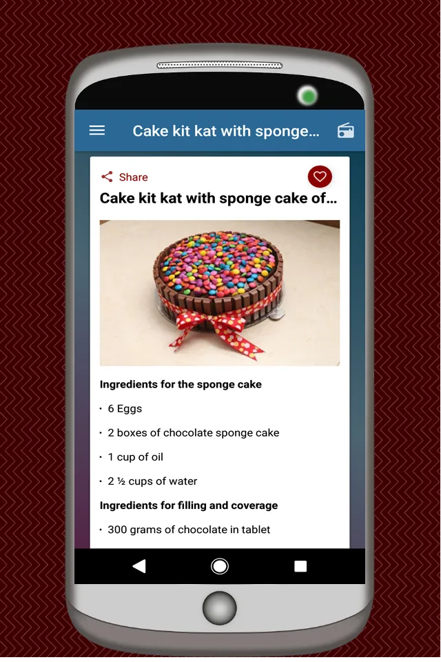 Dessert and Cake Recipes | Indus Appstore | Screenshot