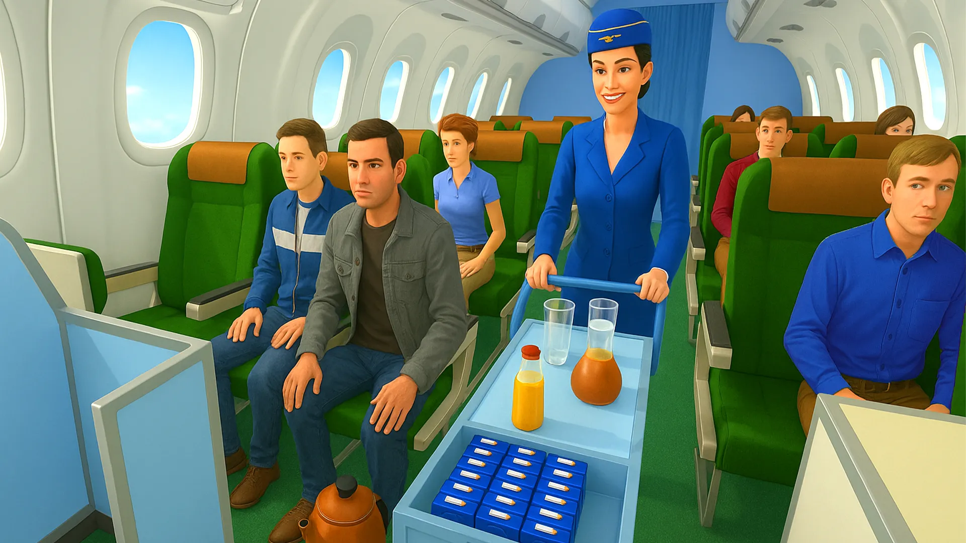 Cabin Crew Simulator: Fly Life | Indus Appstore | Screenshot