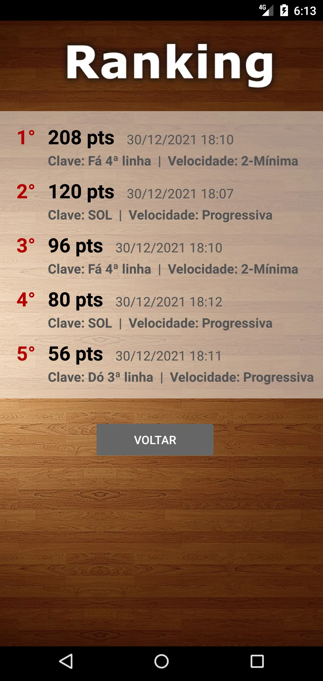 Leitura de Partitura - Jogo | Indus Appstore | Screenshot