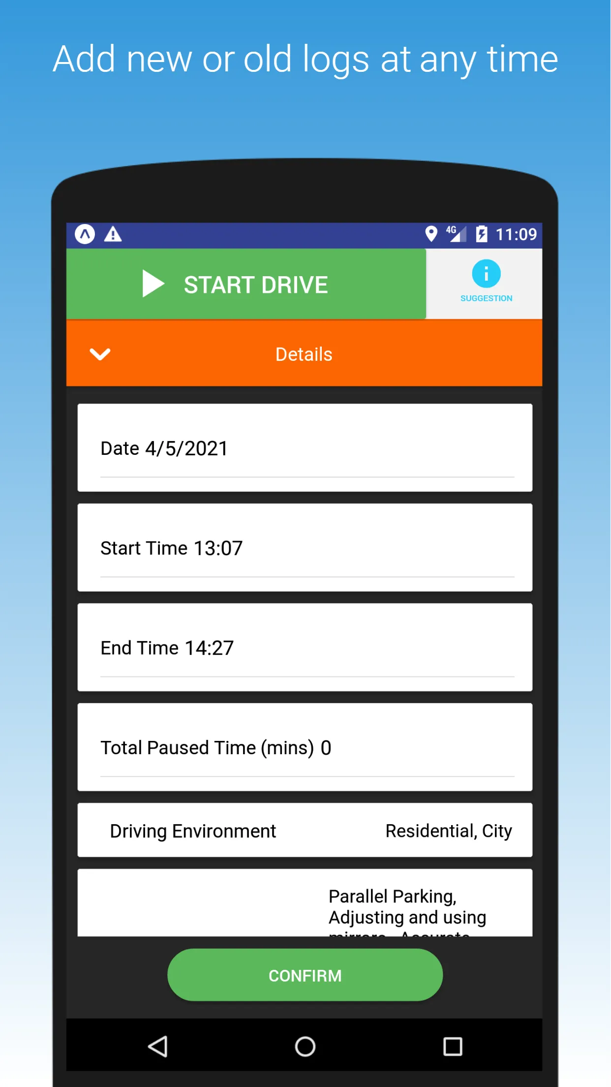 Quick Log - Student Driver Log | Indus Appstore | Screenshot