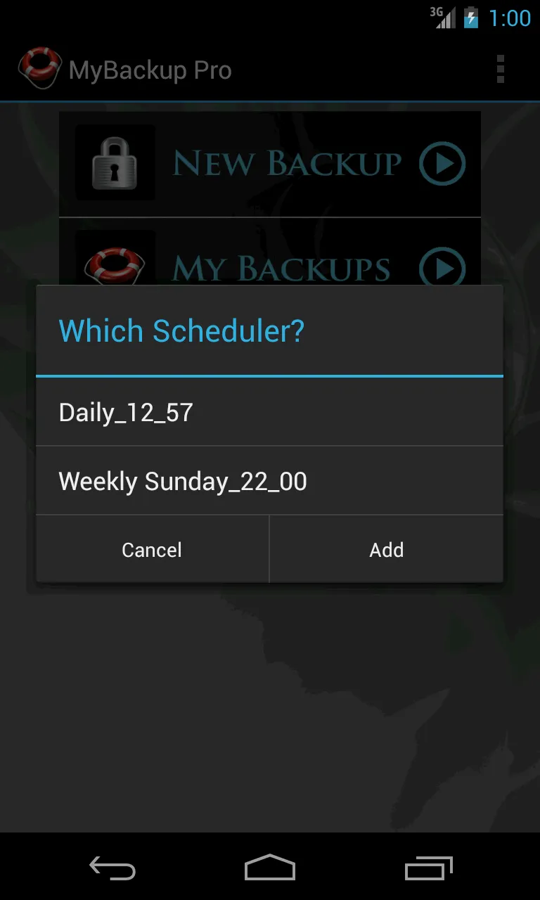 My Backup | Indus Appstore | Screenshot