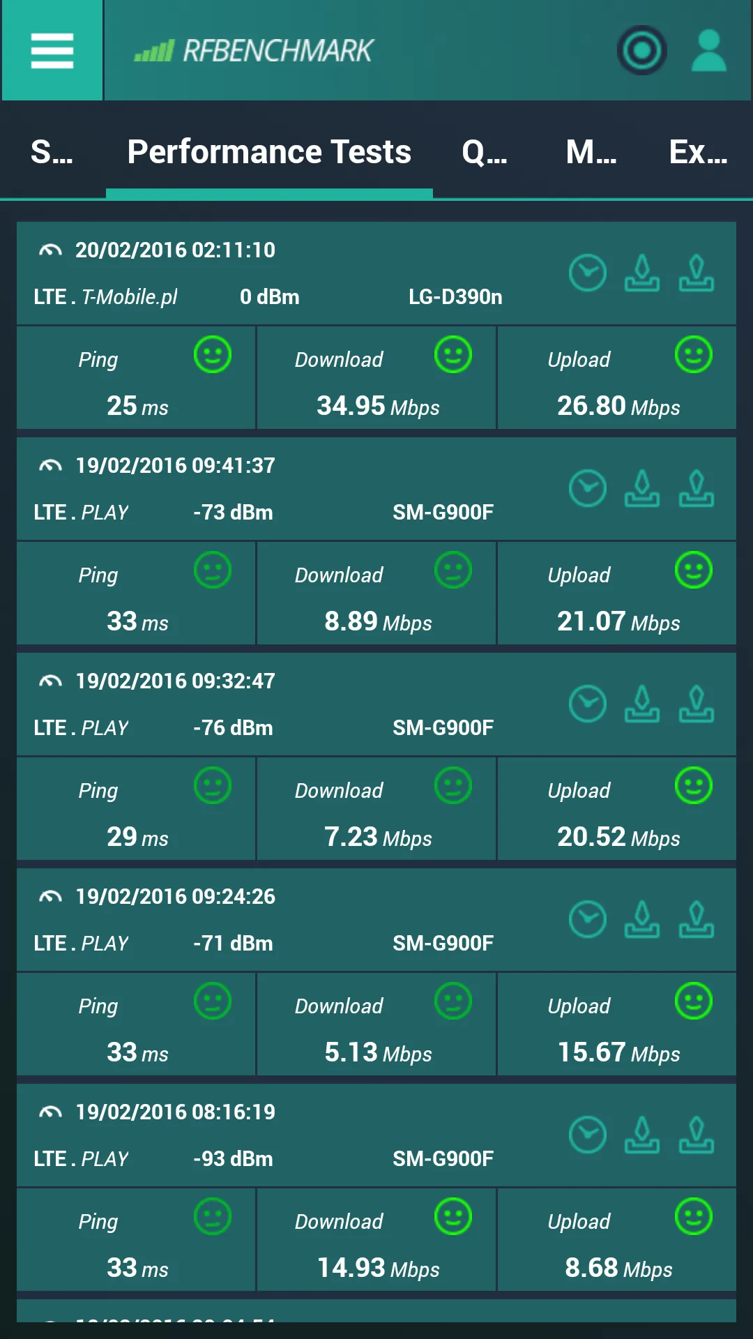 RfBenchmark Engineering | Indus Appstore | Screenshot