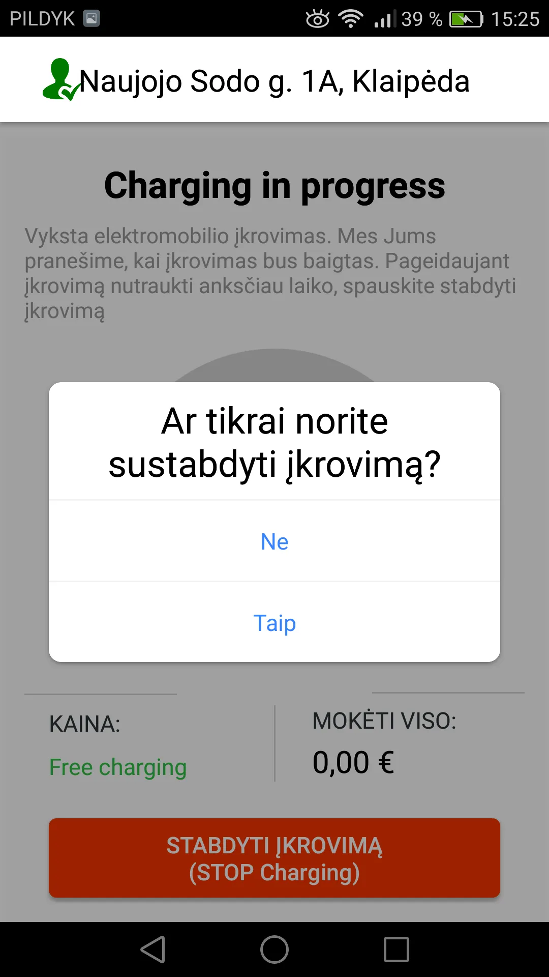 elektromobilių autoPilDYK | Indus Appstore | Screenshot