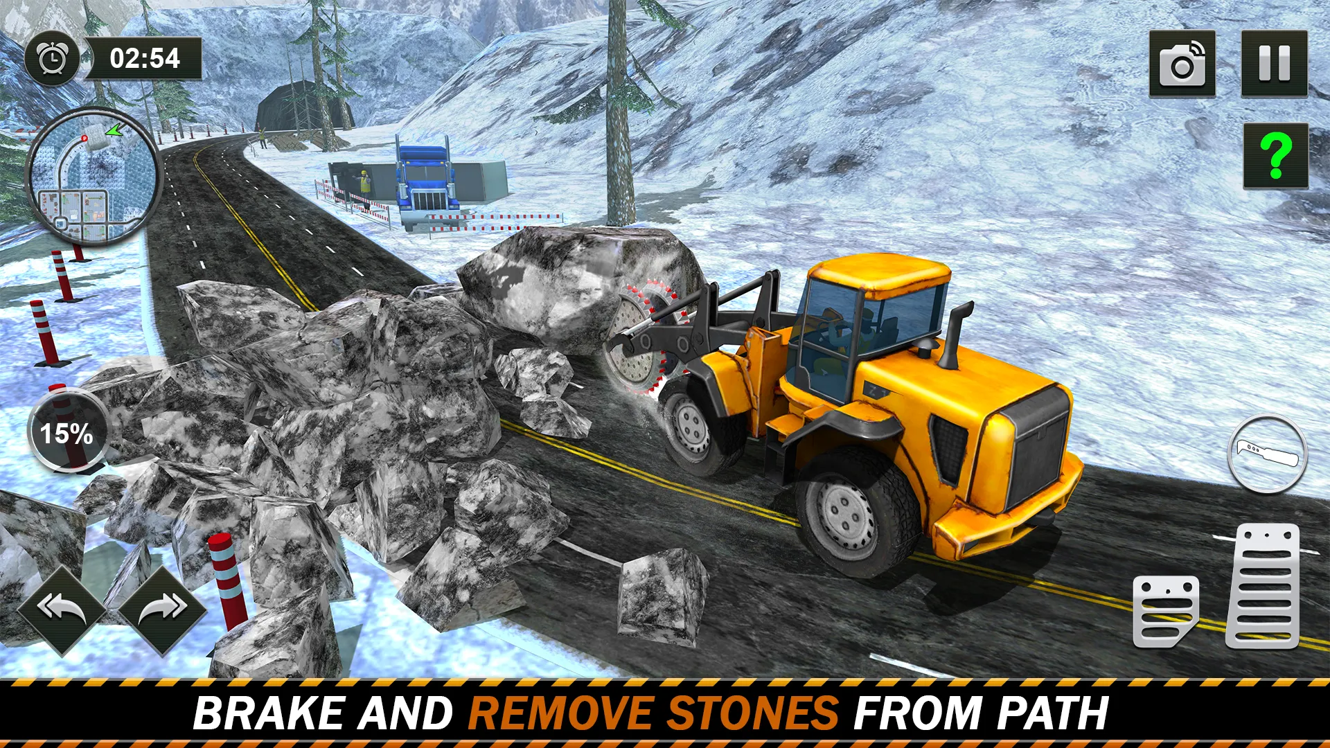 Snow Offroad Construction Game | Indus Appstore | Screenshot