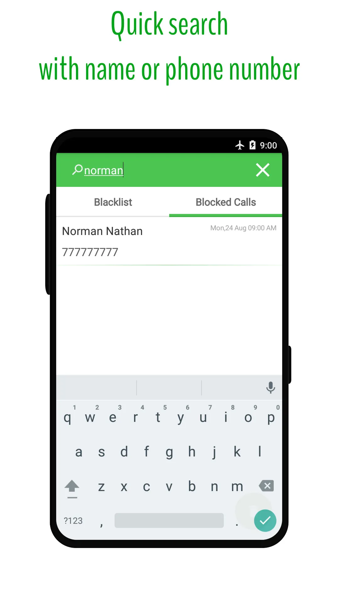Phone Call Blocker - Blacklist | Indus Appstore | Screenshot