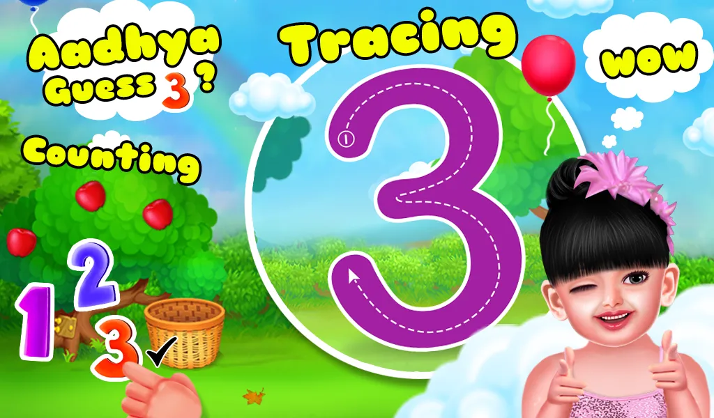 Preschool Learning Numbers 123 | Indus Appstore | Screenshot