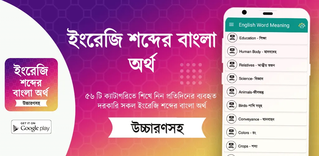 ইংরেজি শব্দের বাংলা উচ্চারণ | Indus Appstore | Screenshot