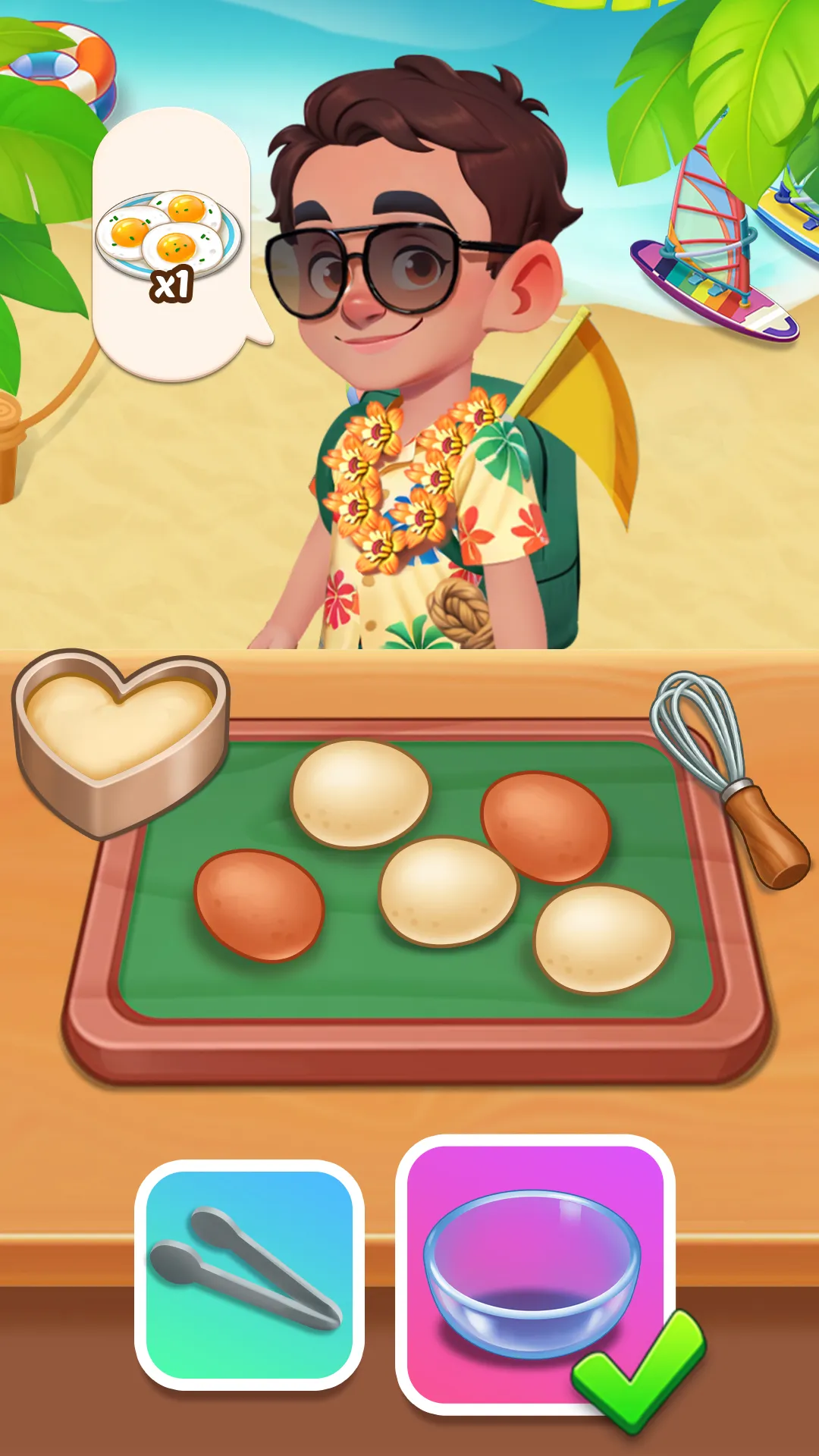 Happy Merge Seaside: Cooking! | Indus Appstore | Screenshot