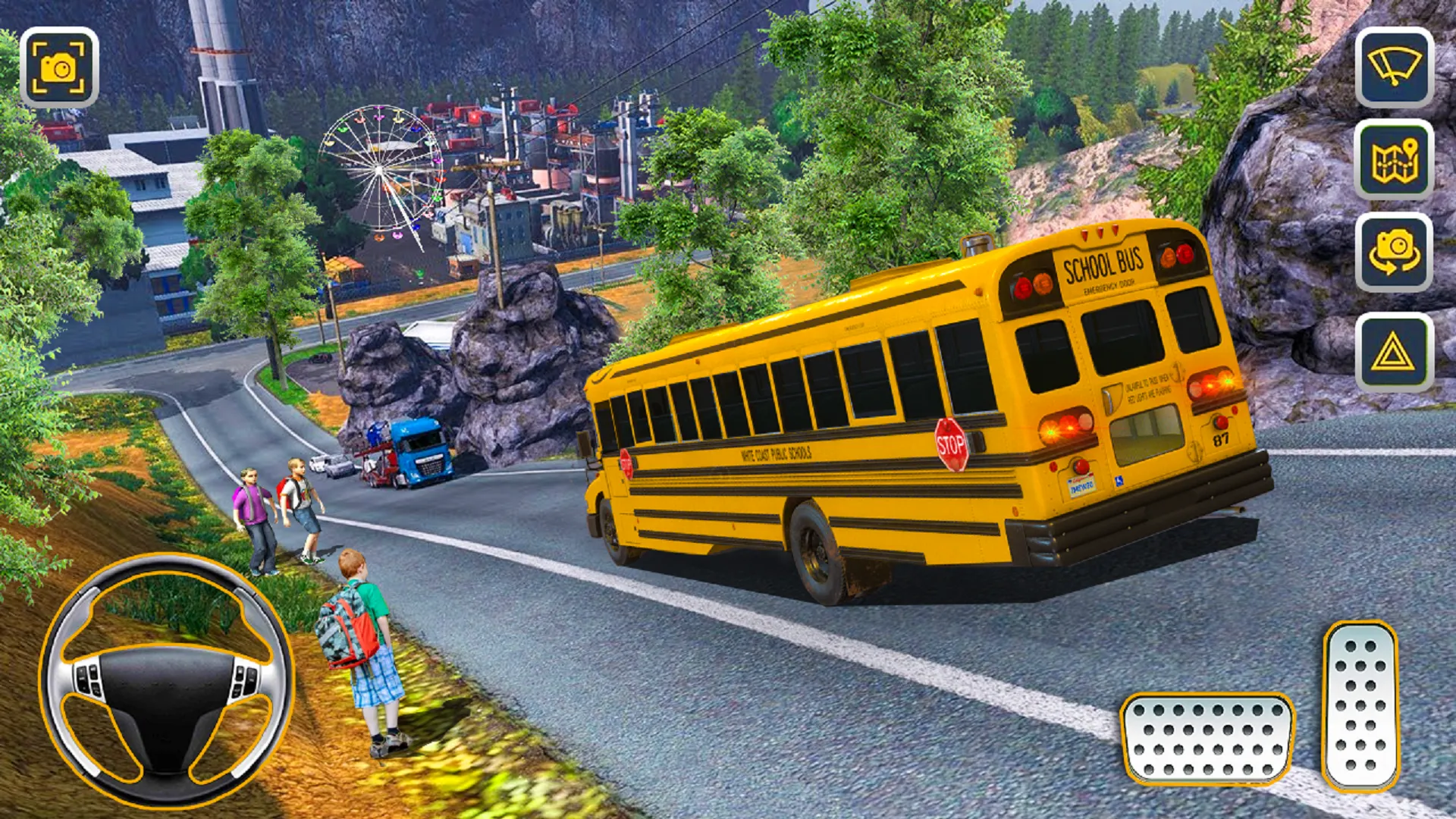 School Bus Driving Simulator 1 | Indus Appstore | Screenshot