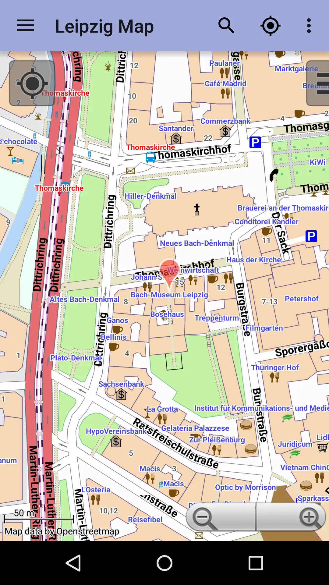 Leipzig Offline City Map Lite | Indus Appstore | Screenshot