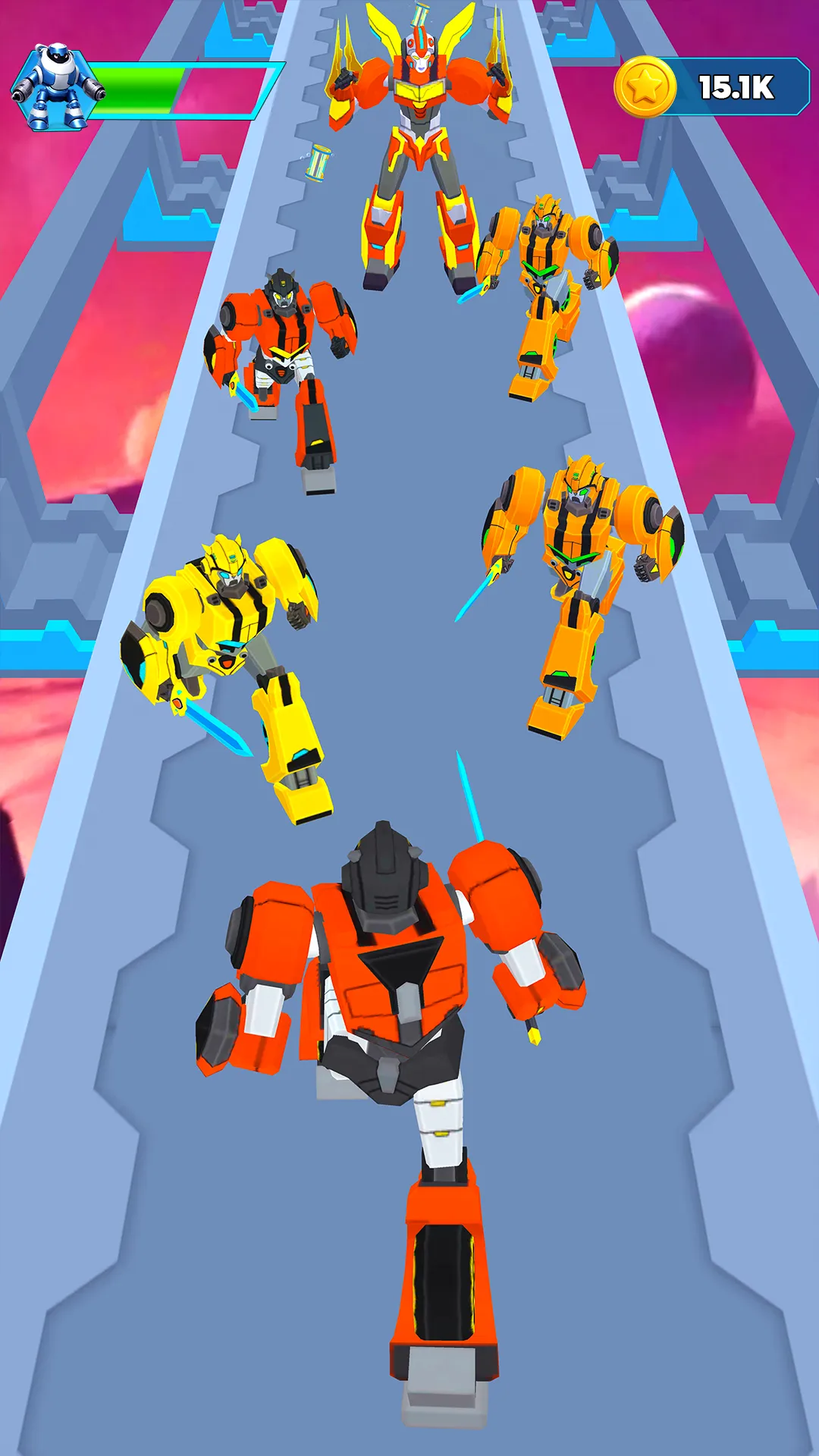 Robot Transform: Runner Game | Indus Appstore | Screenshot
