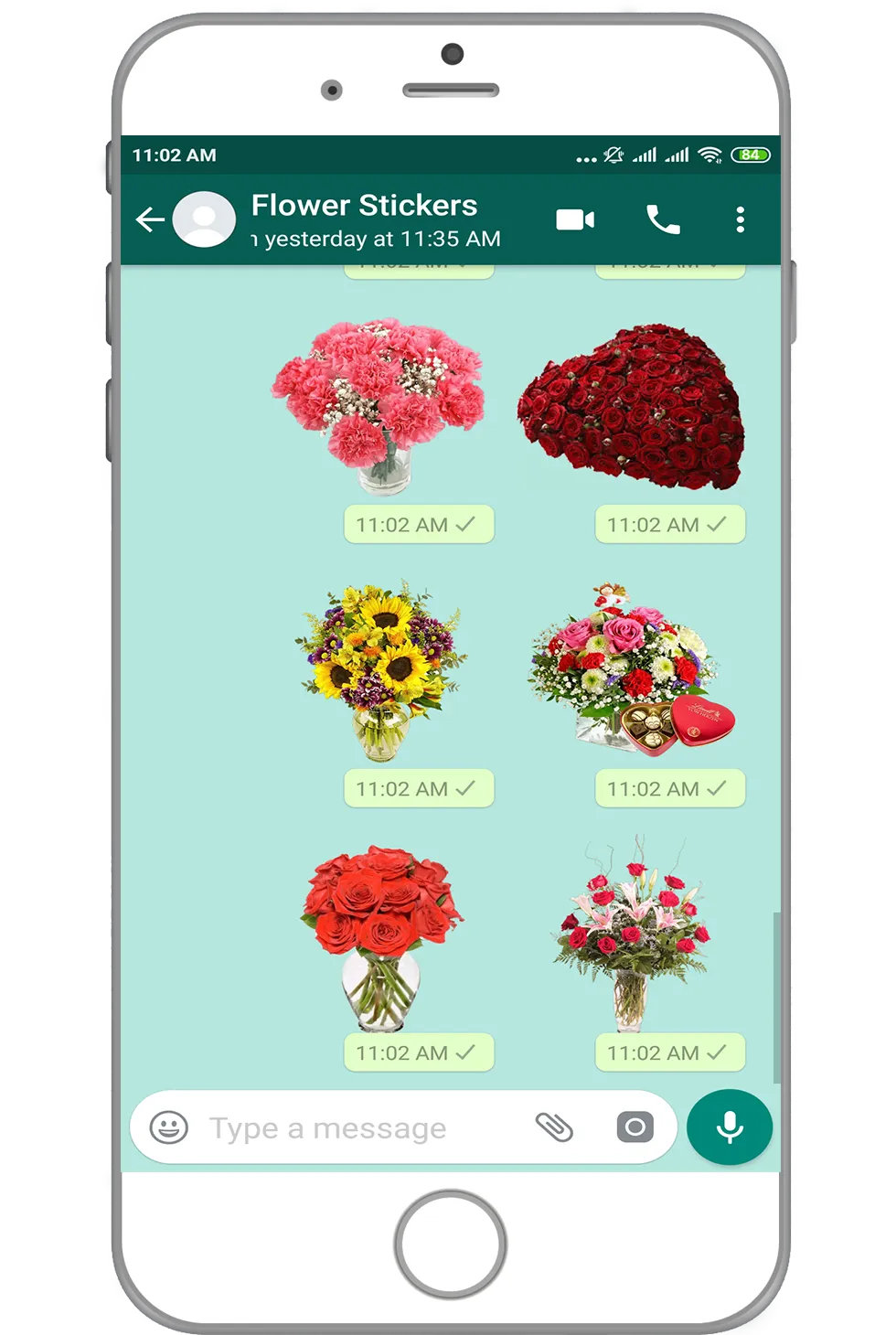 WAStickerApps - Flower Sticker | Indus Appstore | Screenshot