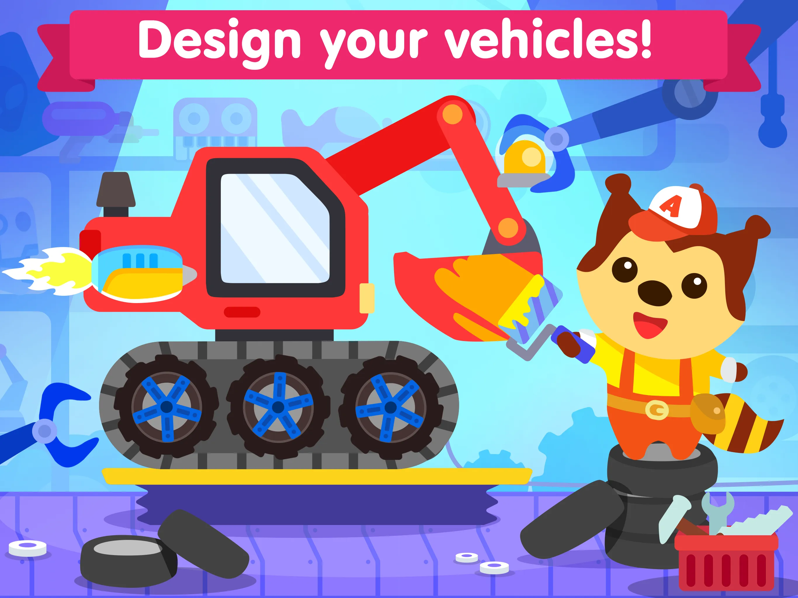 Car games for toddlers & kids | Indus Appstore | Screenshot