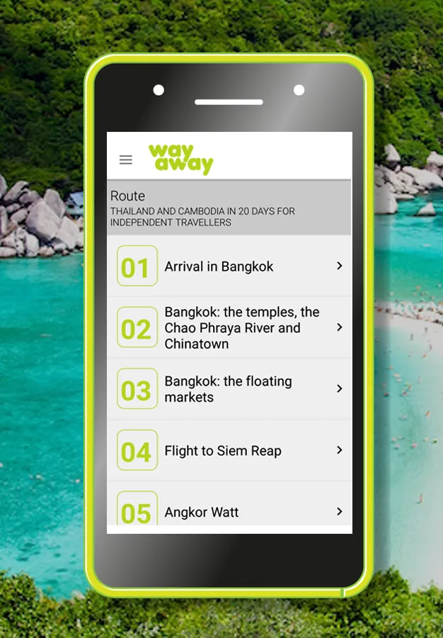 Way Away - Travel itineraries | Indus Appstore | Screenshot