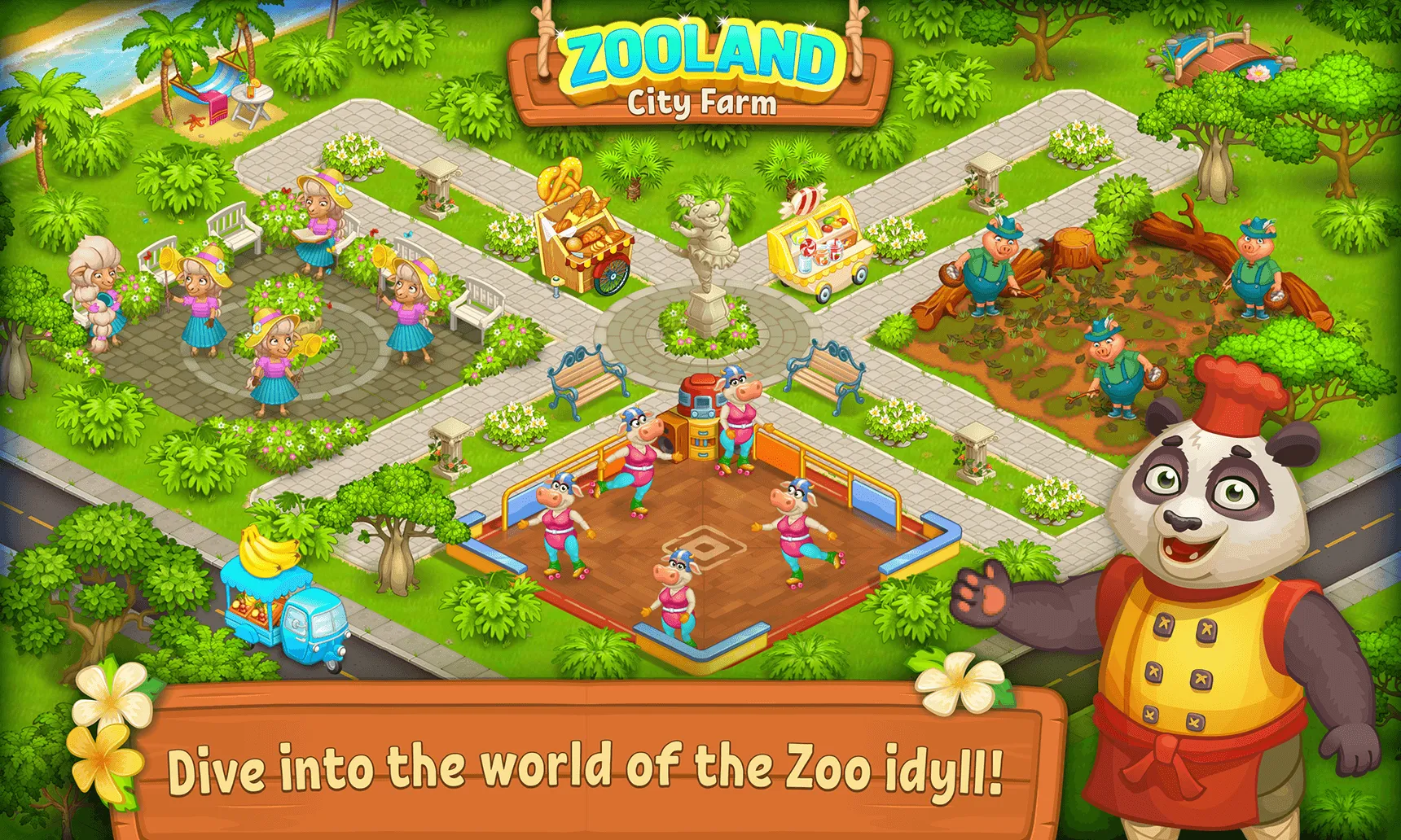 Farm Zoo Happy Day in Pet City | Indus Appstore | Screenshot