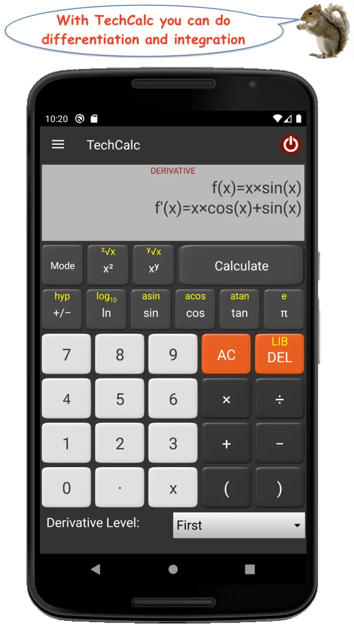 TechCalc Scientific Calculator | Indus Appstore | Screenshot