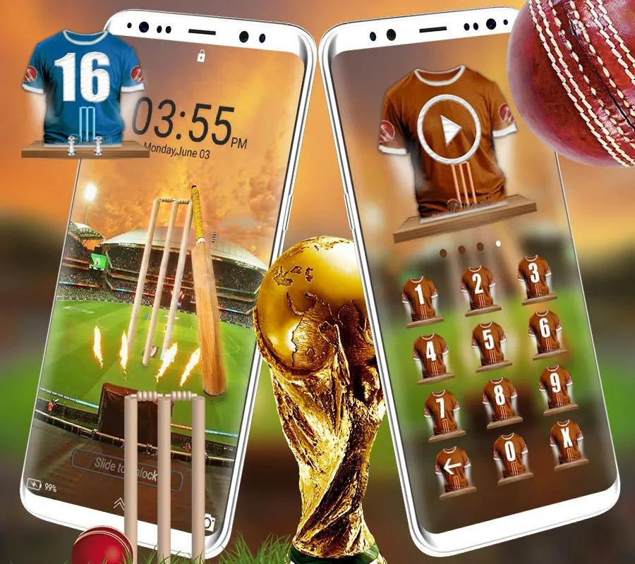 Cricket Launcher Theme | Indus Appstore | Screenshot