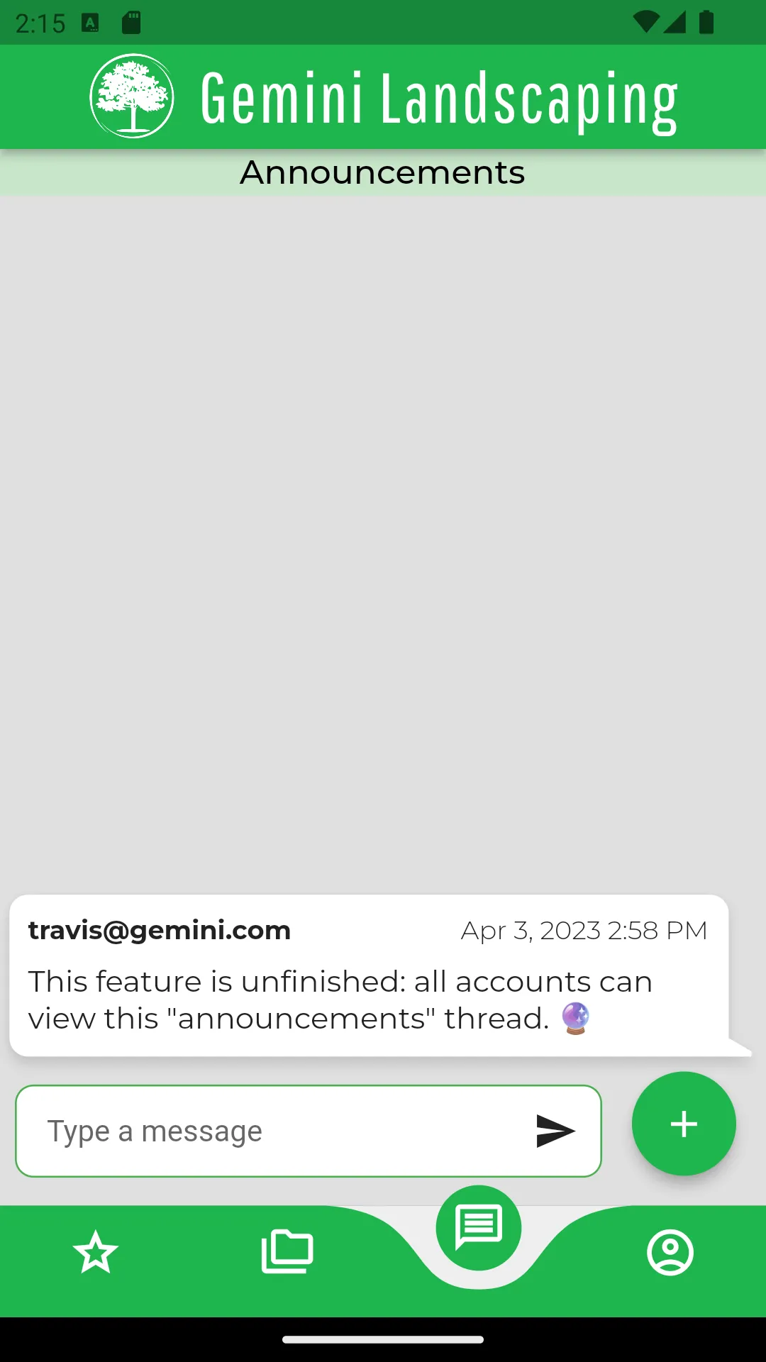 Gemini Mobile | Indus Appstore | Screenshot