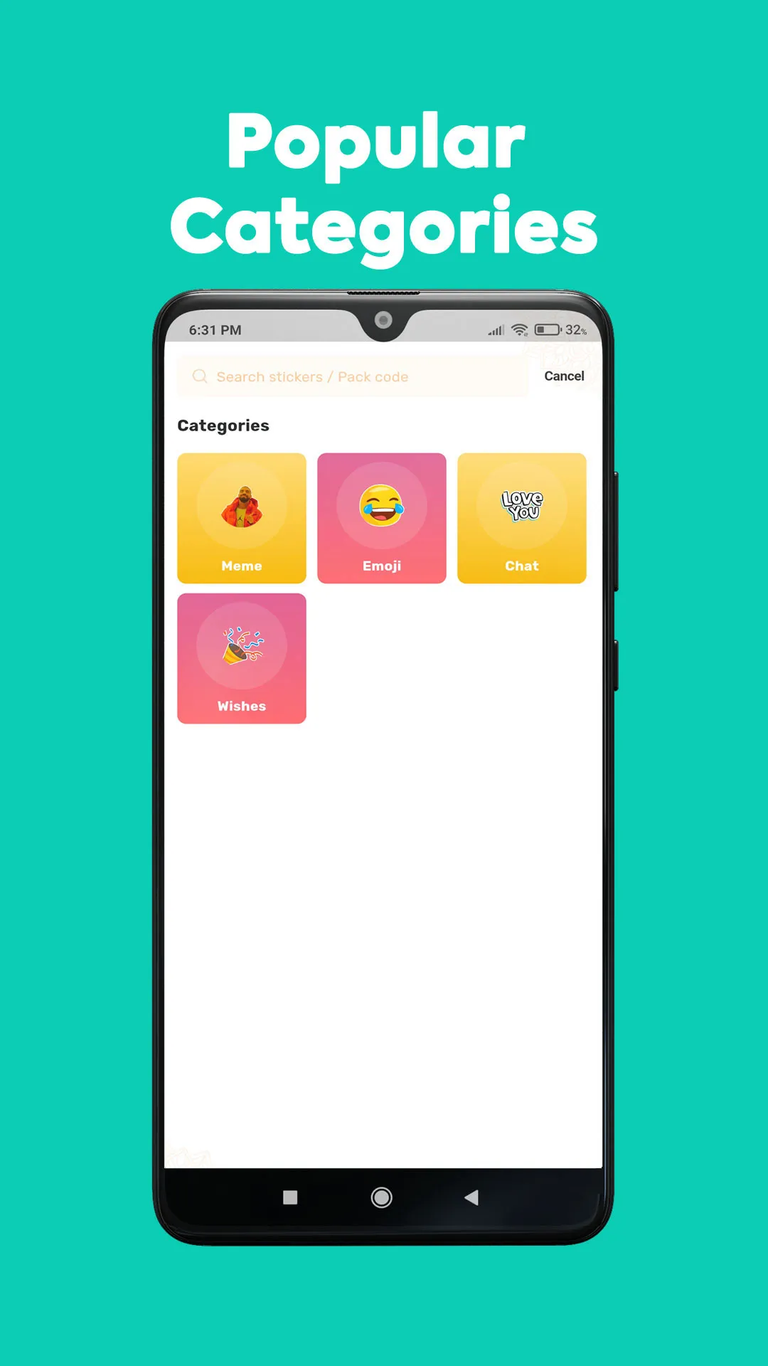 Bindaas: Hindi WASticker App | Indus Appstore | Screenshot