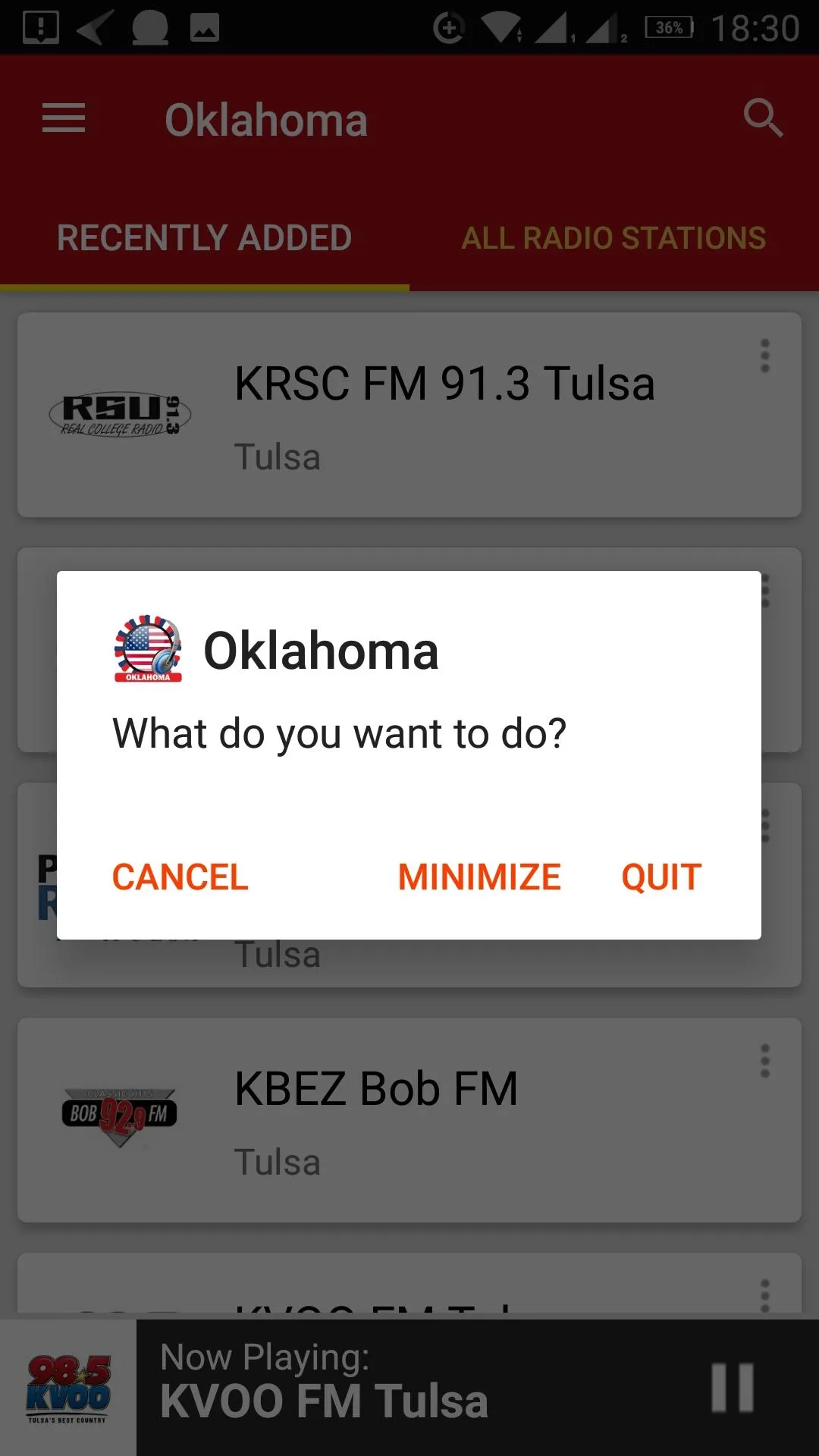 Oklahoma Radio Stations - USA | Indus Appstore | Screenshot