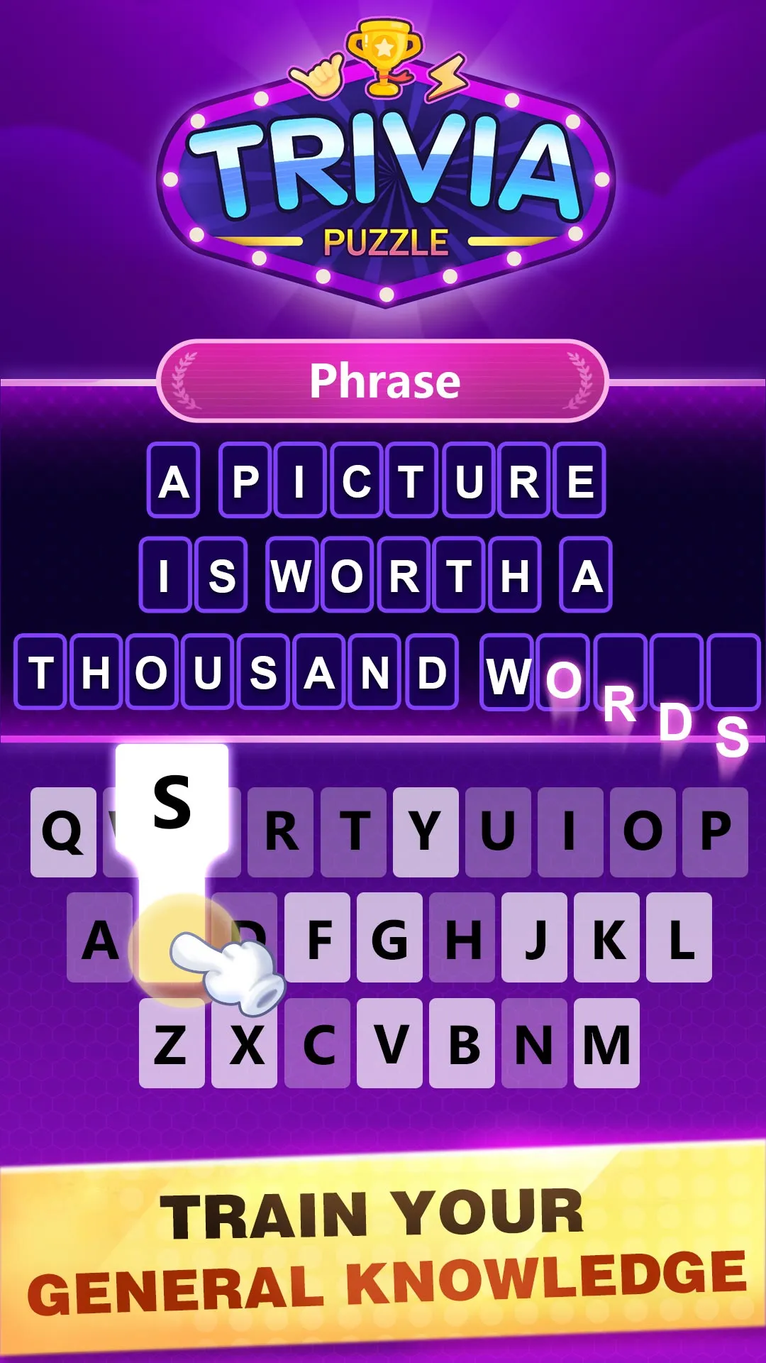 Trivia Puzzle - Quiz Word Game | Indus Appstore | Screenshot