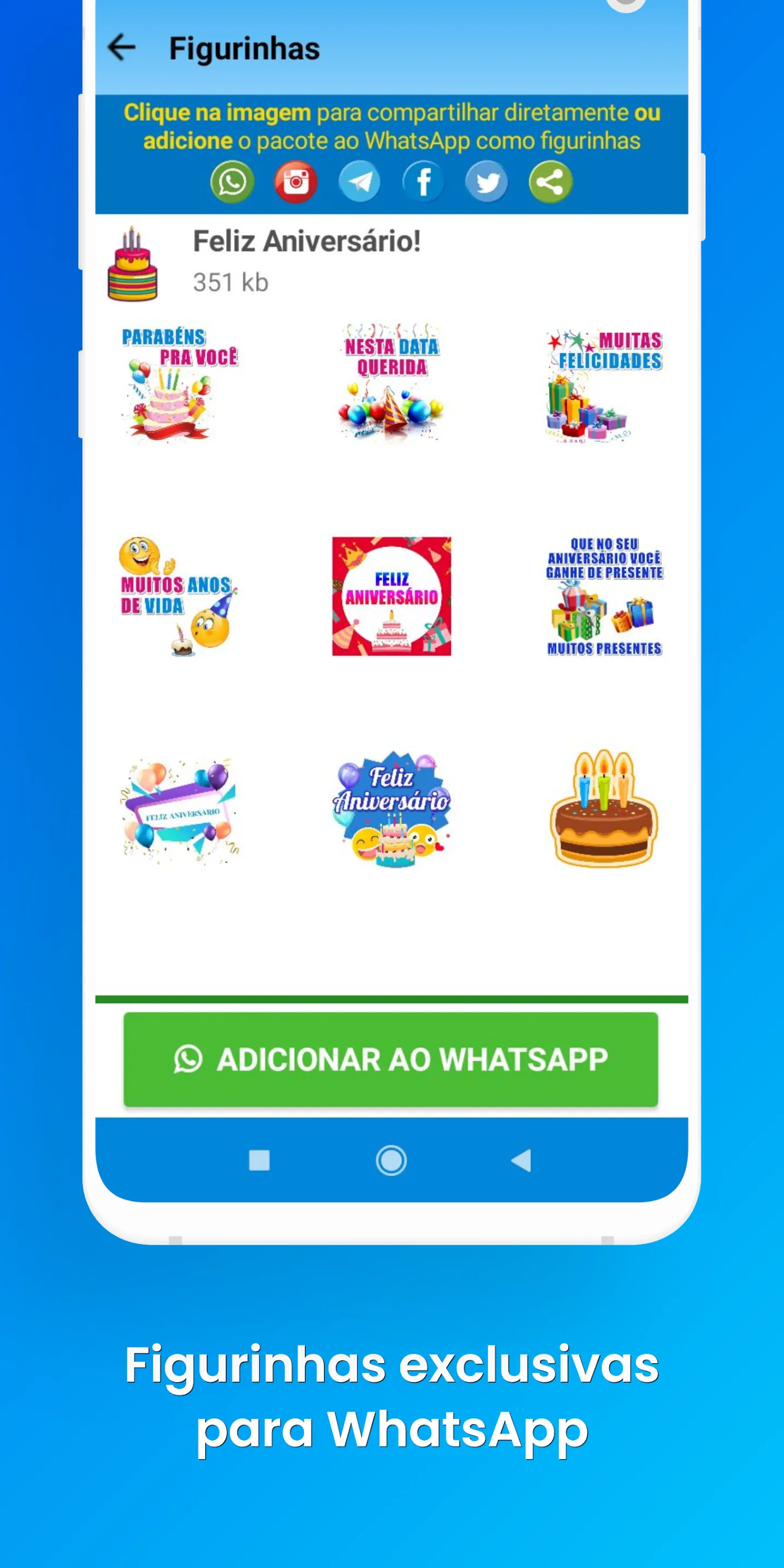 Cartão Mensagem de Aniversário | Indus Appstore | Screenshot