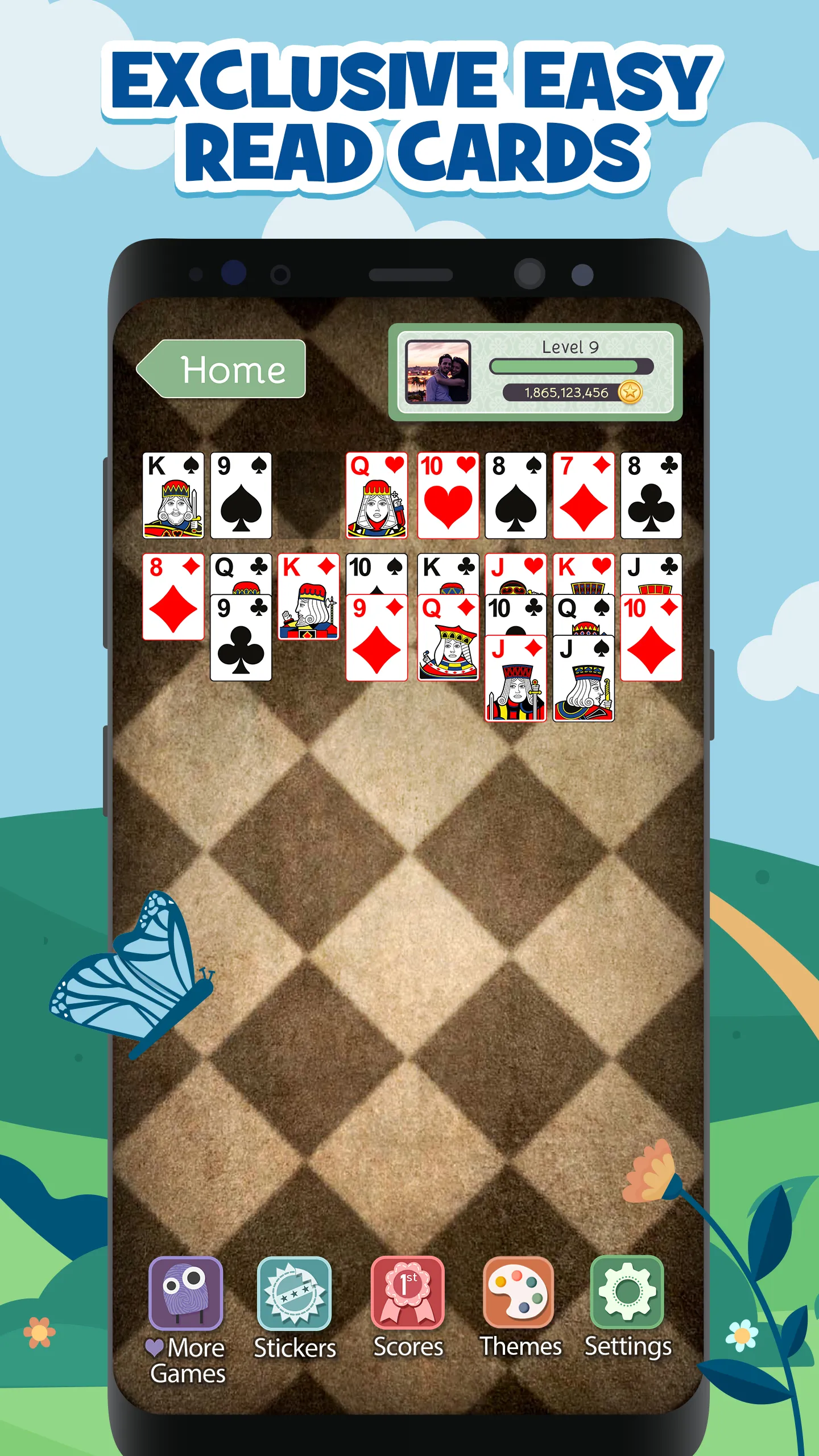 FreeCell Deluxe® Social | Indus Appstore | Screenshot