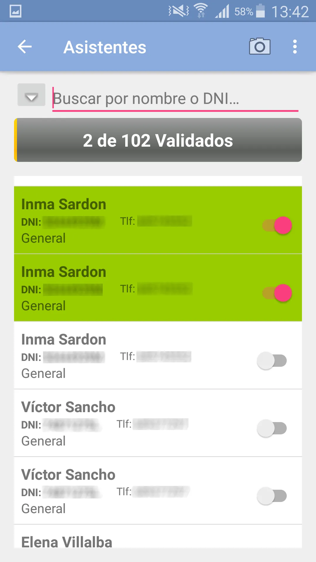 Gestión Entradas QR | Indus Appstore | Screenshot