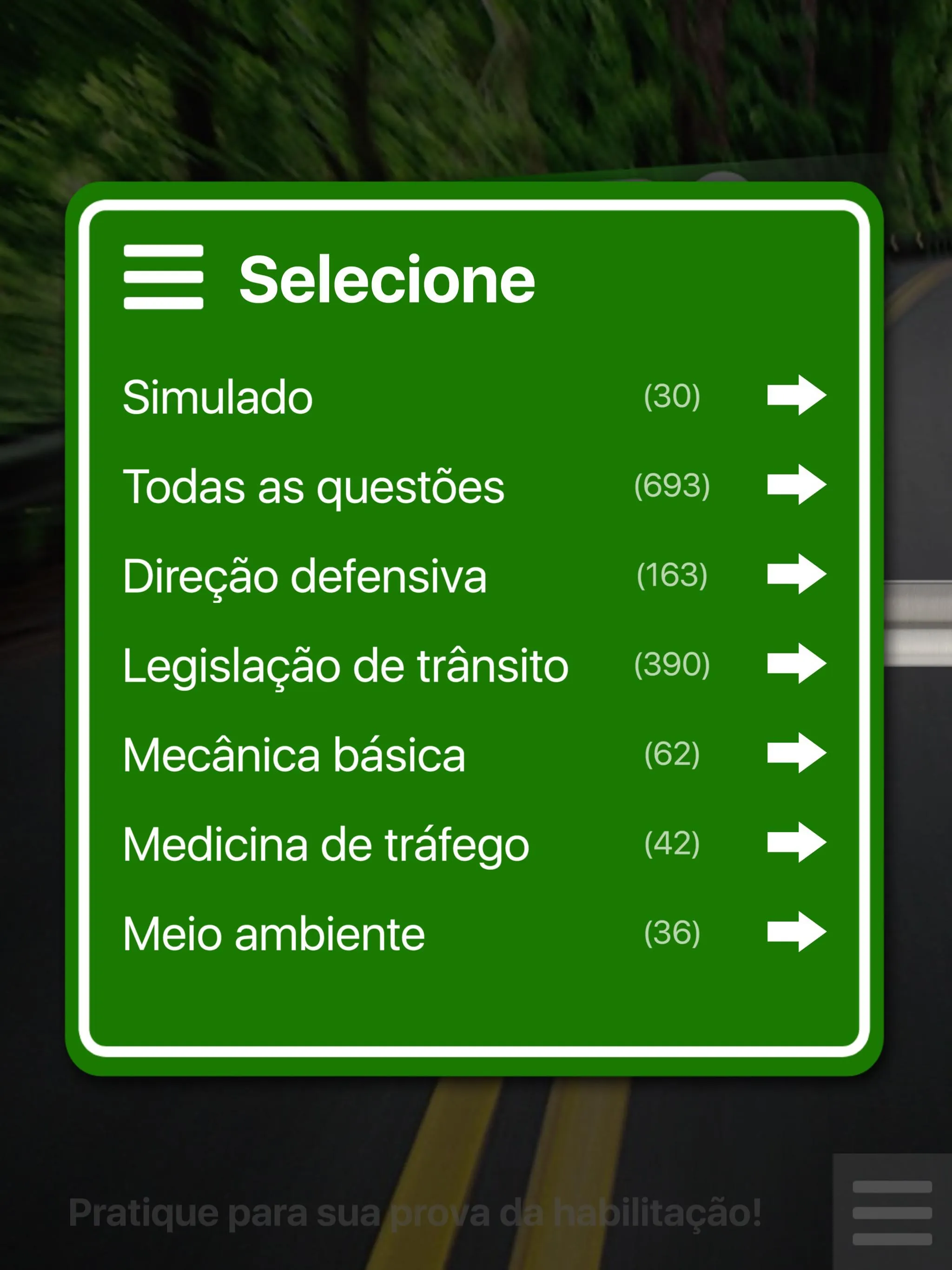 Simulado CNH | Indus Appstore | Screenshot