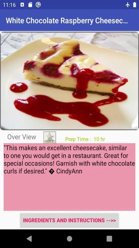 Cook cheese cake | Indus Appstore | Screenshot