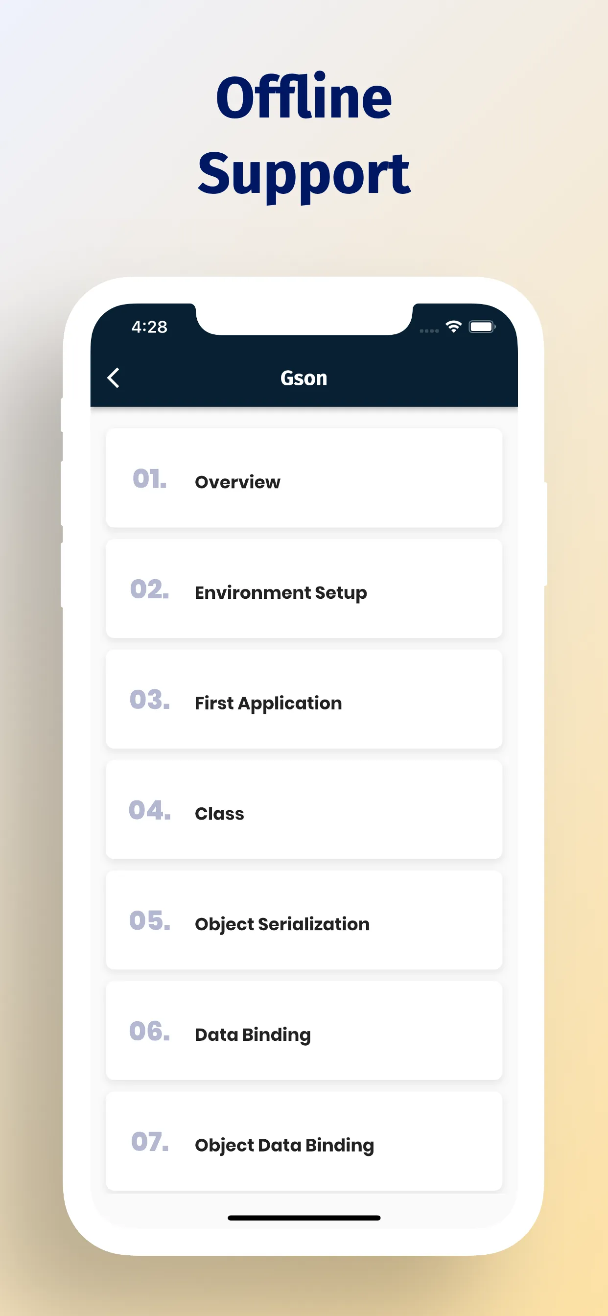 Learn Java Coding Fast Offline | Indus Appstore | Screenshot