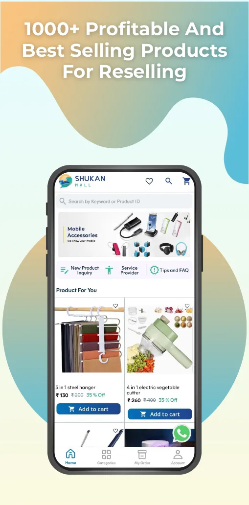 Shukan Mall Dropship Reselling | Indus Appstore | Screenshot