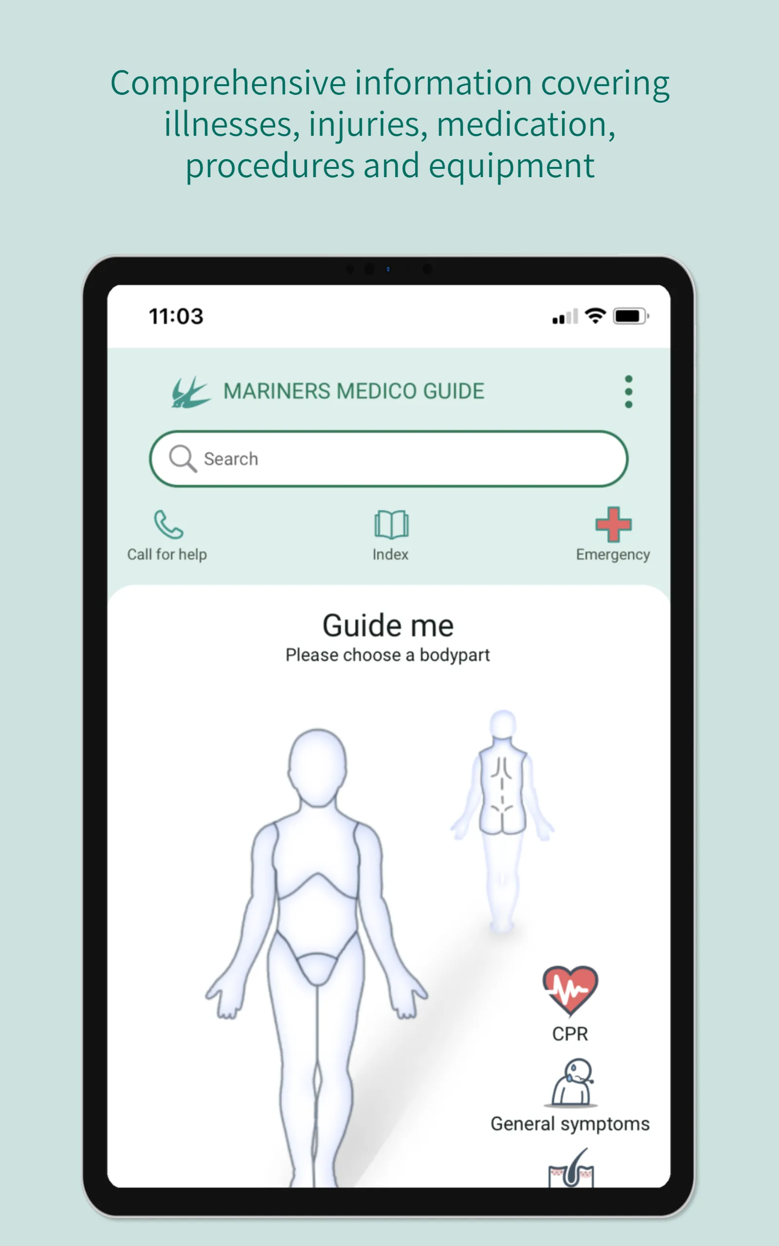 Mariners Medico Guide | Indus Appstore | Screenshot