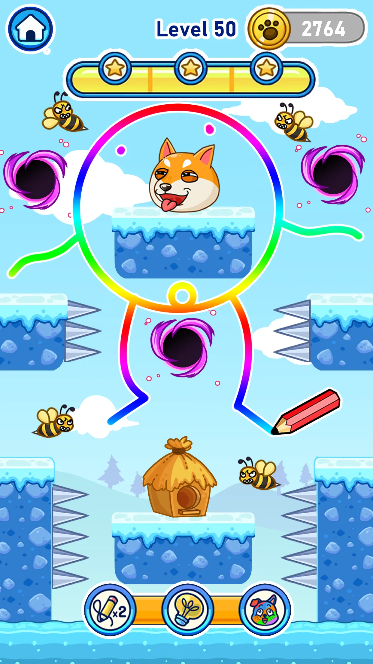 Save Dog from Bad Bees | Indus Appstore | Screenshot