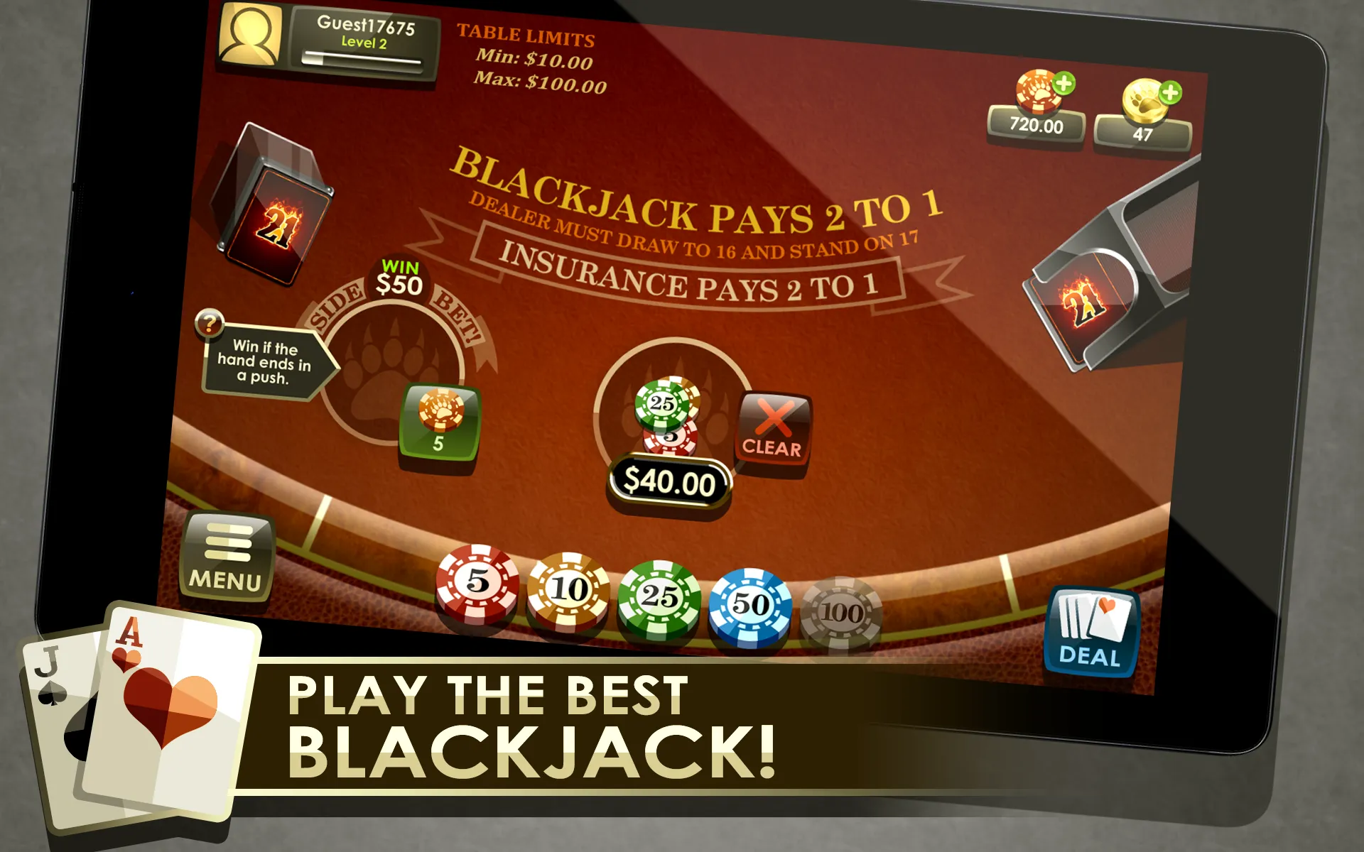 Blackjack Royale | Indus Appstore | Screenshot