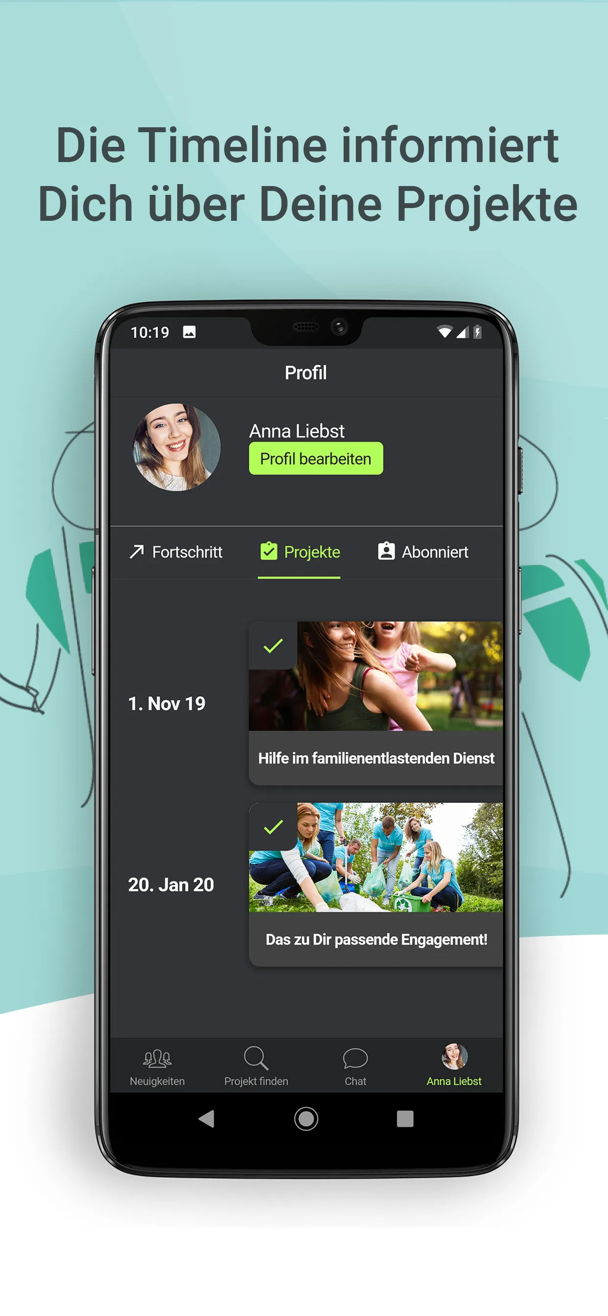 FlexHero – finde dein Ehrenamt | Indus Appstore | Screenshot