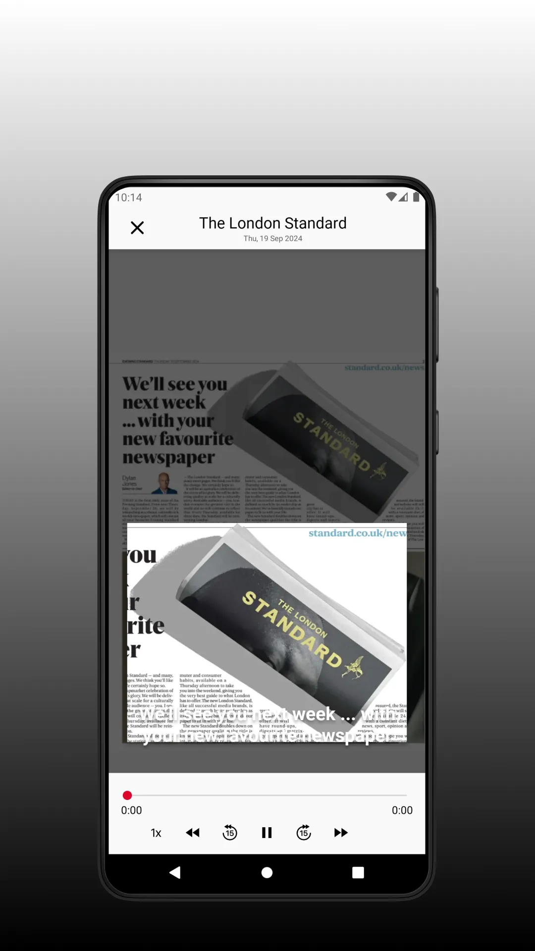 The London Standard | Indus Appstore | Screenshot