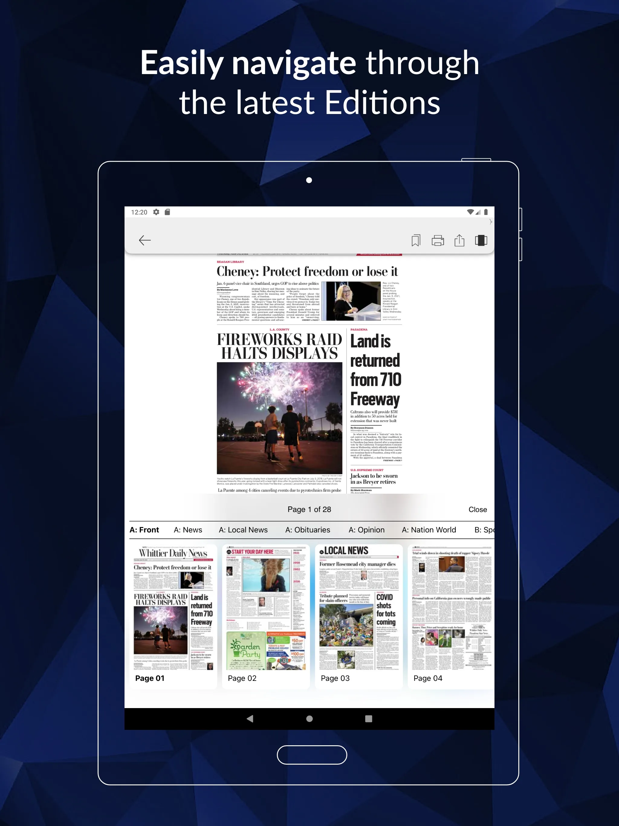 Whittier Daily News | Indus Appstore | Screenshot