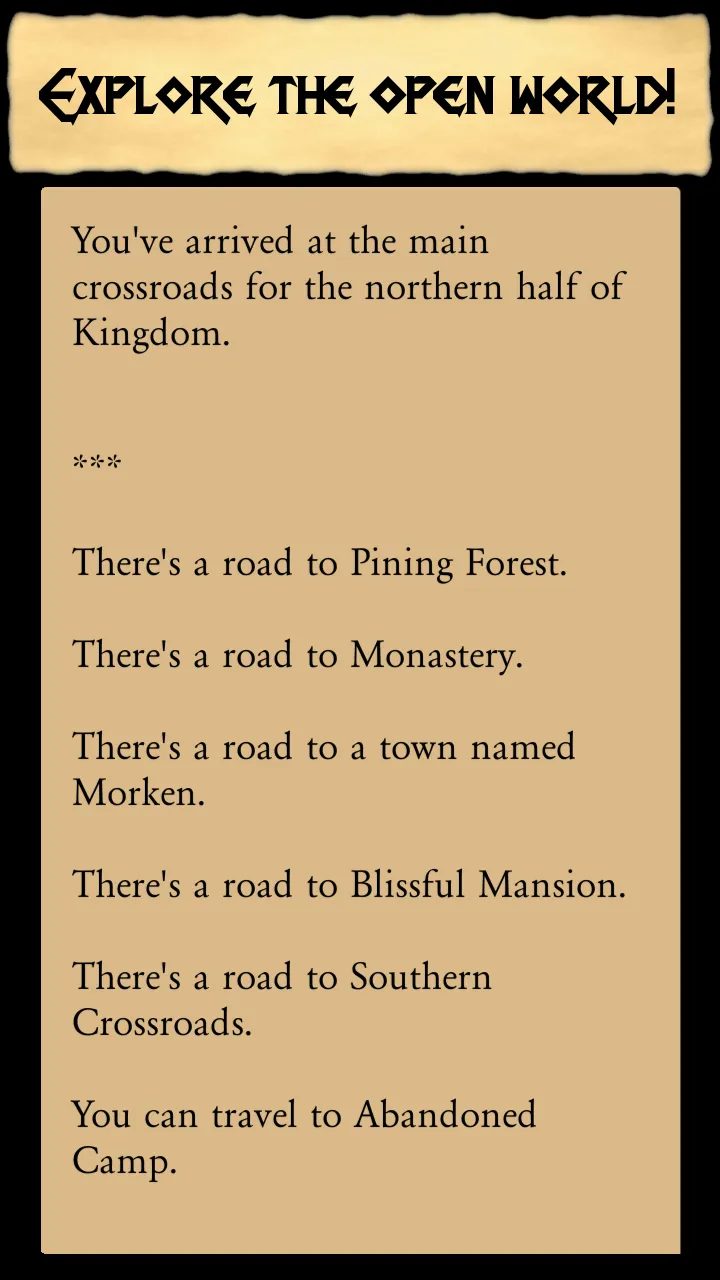 Mighty Mage Text Adventure RPG | Indus Appstore | Screenshot