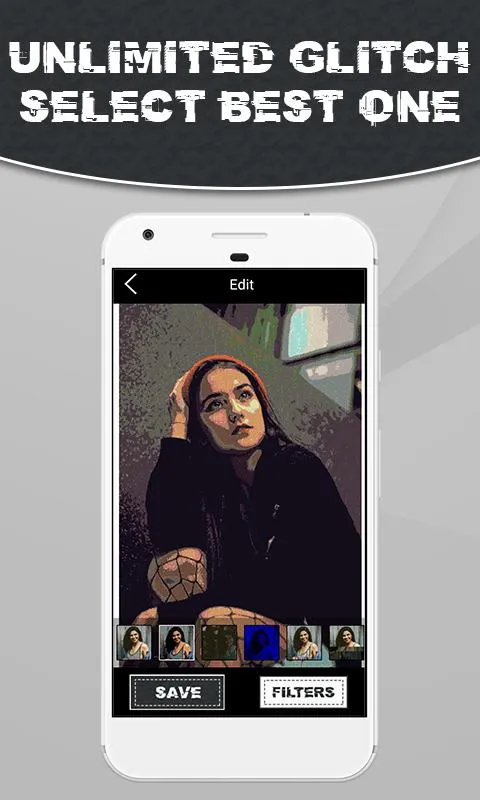Glitch Photo Effects | Indus Appstore | Screenshot
