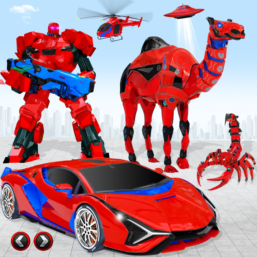 Camel Robot Car Transform Game | Indus Appstore | Screenshot