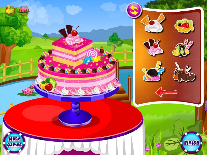 Creamy Cake Decoration | Indus Appstore | Screenshot