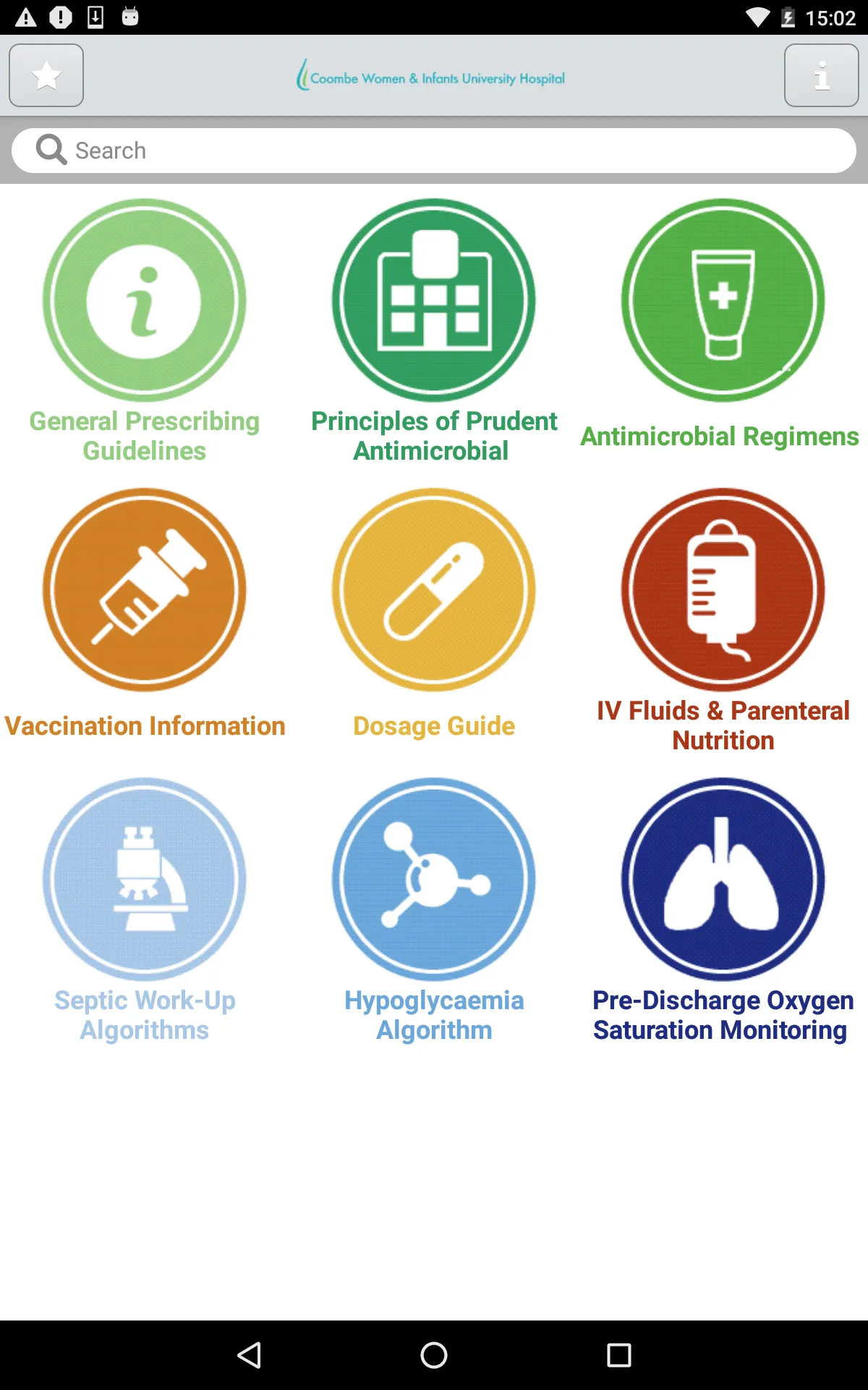 Coombe Neonatal Guidelines | Indus Appstore | Screenshot