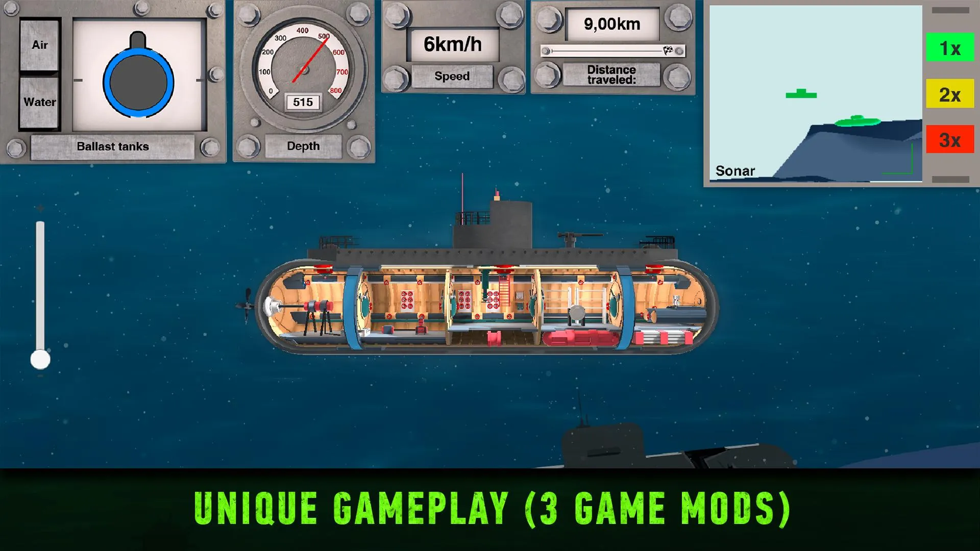 Submarine War: Submarine Games | Indus Appstore | Screenshot