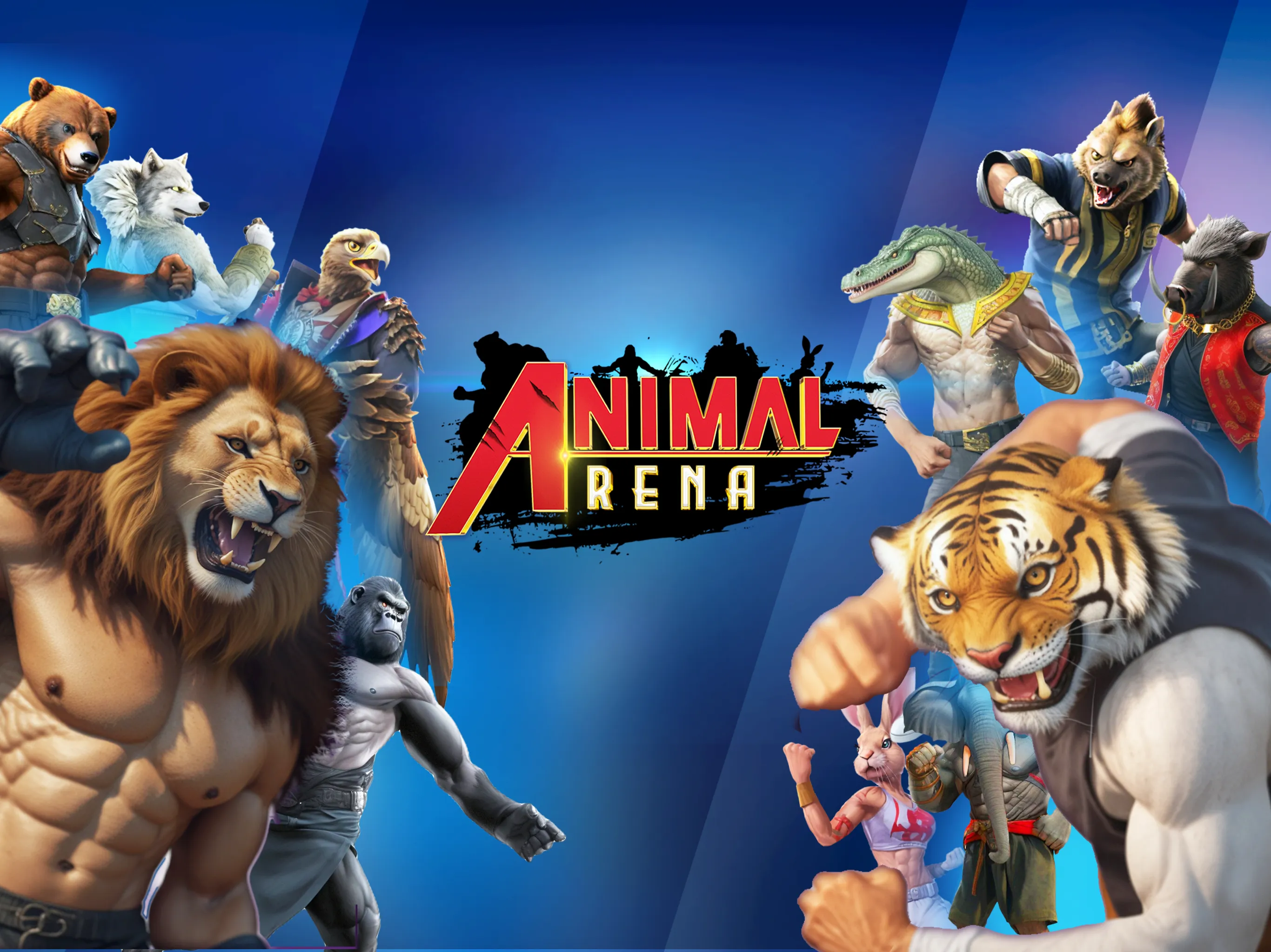 Animals Arena: Fighting Games | Indus Appstore | Screenshot