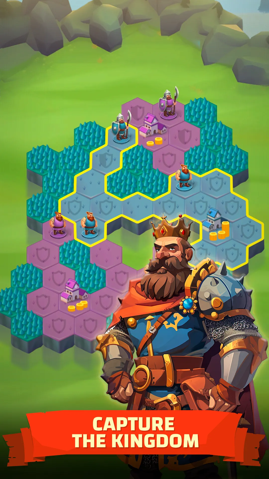 Hexworld - Medieval Conquest | Indus Appstore | Screenshot