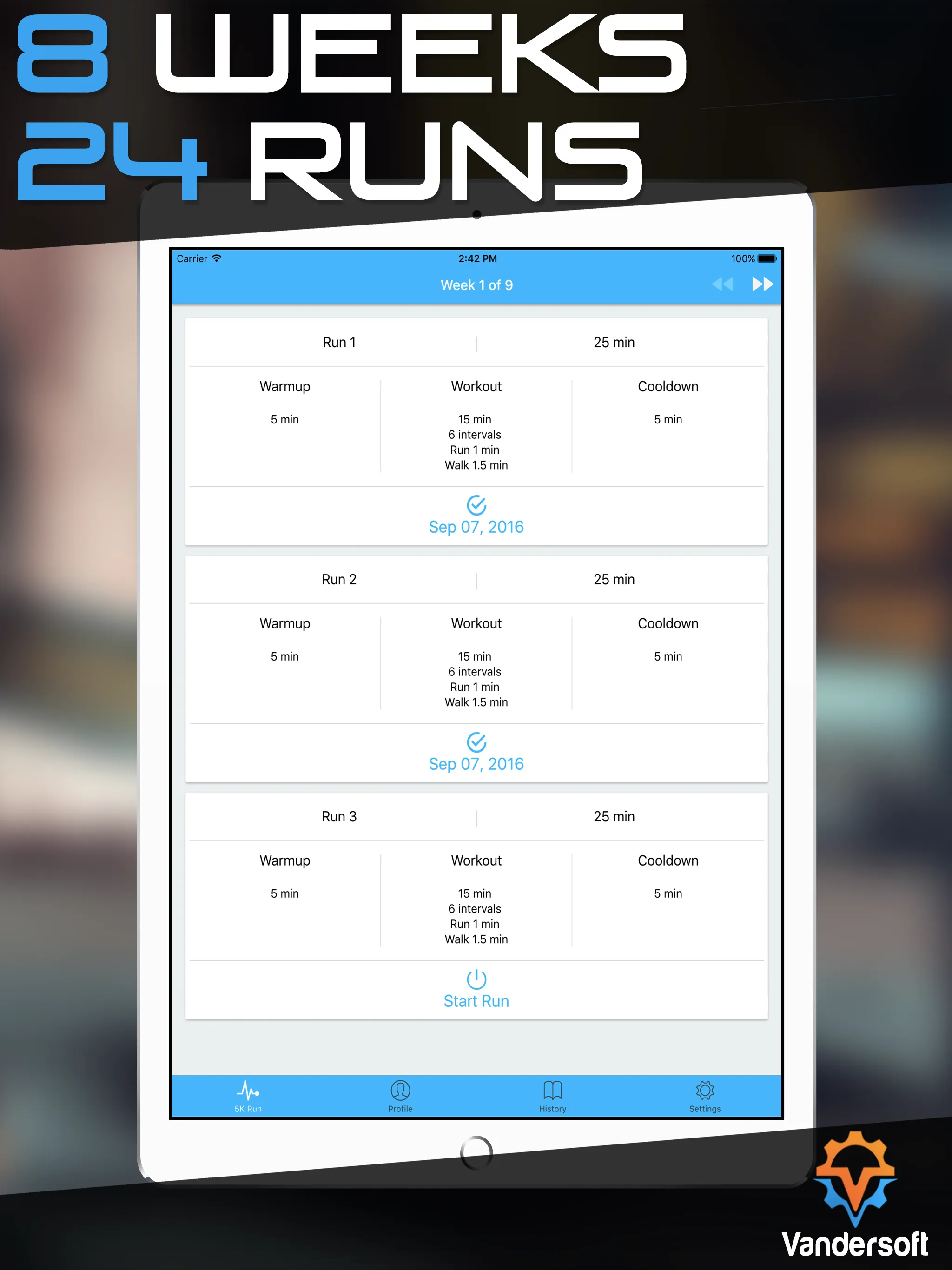 5K Run - Couch to 5K Walk/Jog  | Indus Appstore | Screenshot