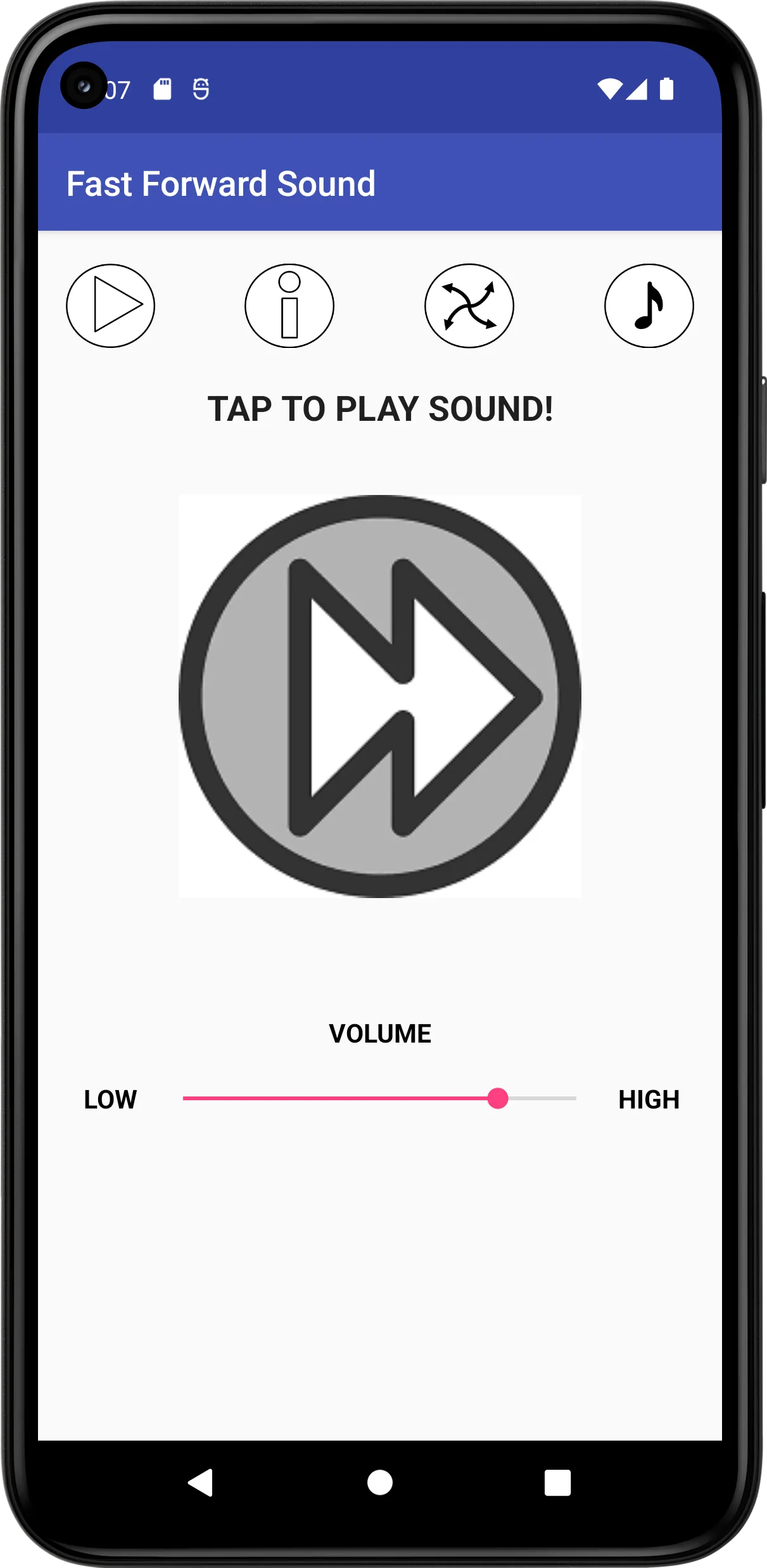 Fast Forward Sound | Indus Appstore | Screenshot