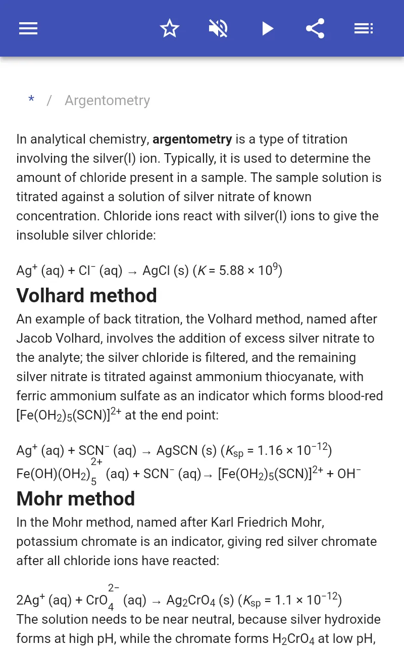 Analytical chemistry | Indus Appstore | Screenshot